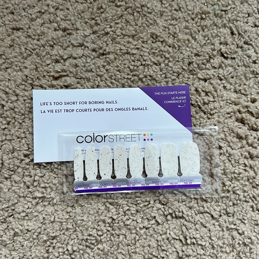 MColor Street Crystal Calm Nail Strips